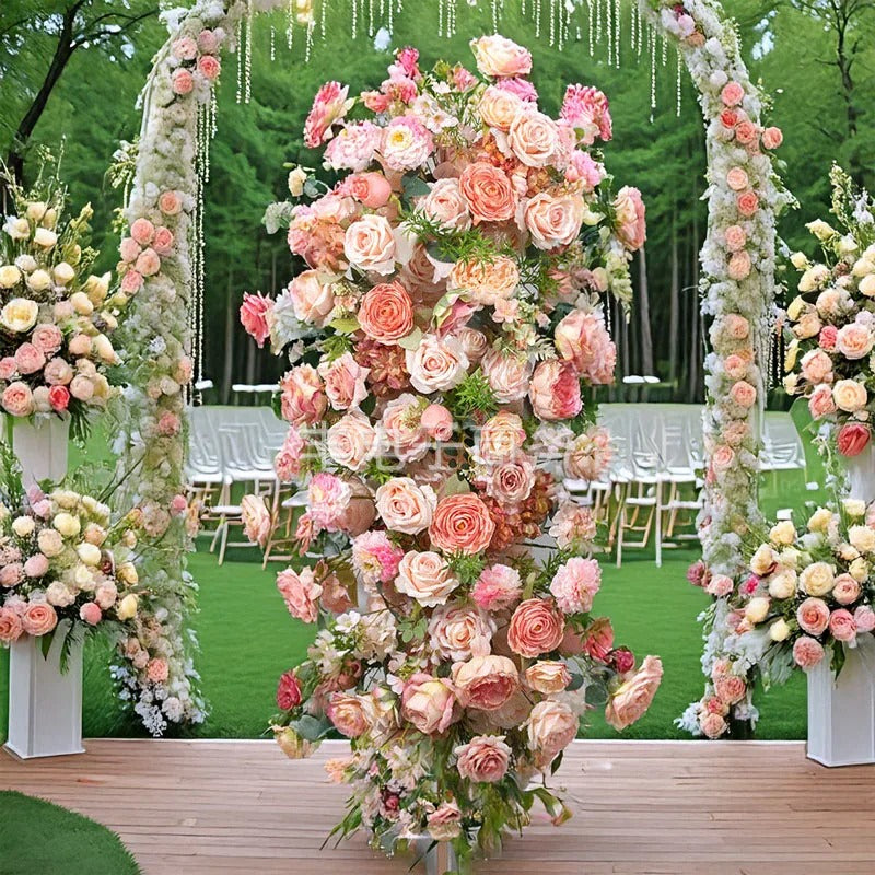 Wedding Atmosphere Make100x45CM Artificial Flower For Home Decor