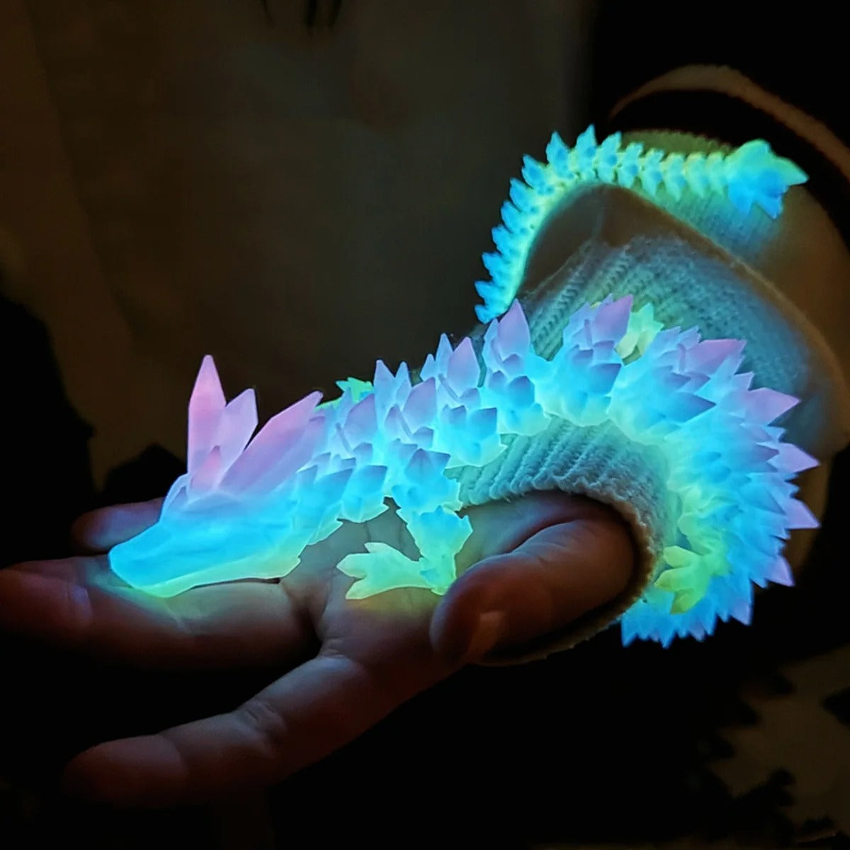 3D Printed Dragon Ornament 22/30/45cm Artificial Simulated Dragon For home Decor