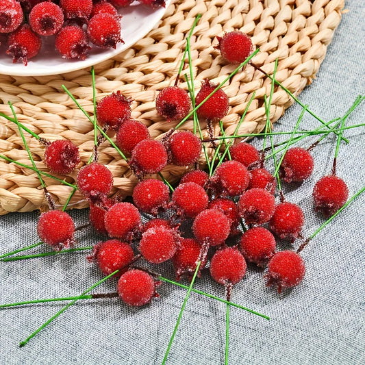 12pcs Artificial Pomegranate Berries flower For Home Decor