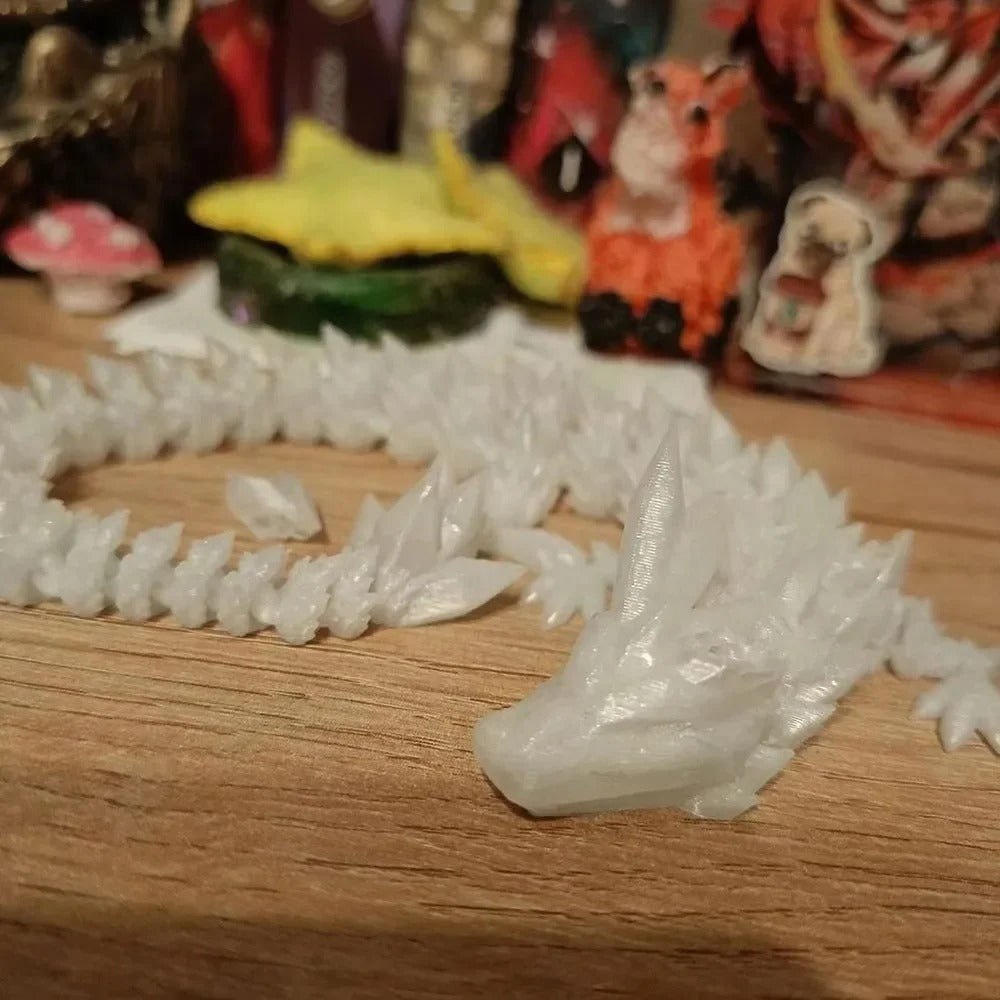 3D Printed Dragon Ornament 22/30/45cm Artificial Simulated Dragon For home Decor