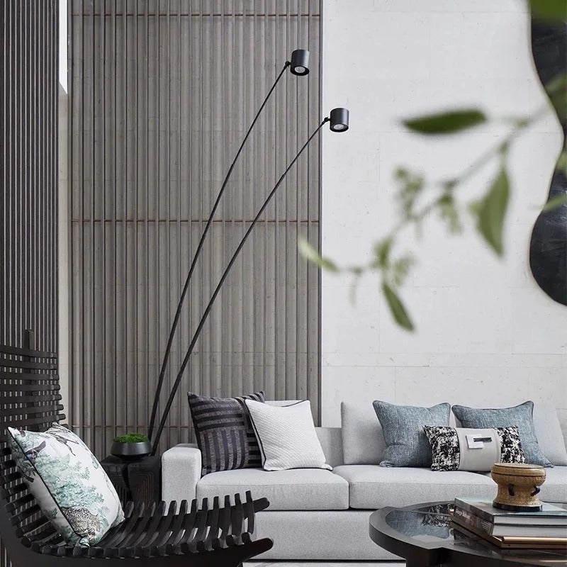 Designer Fishing Floor Lamp Nordic Sampei Floor Lamp For Home Decor