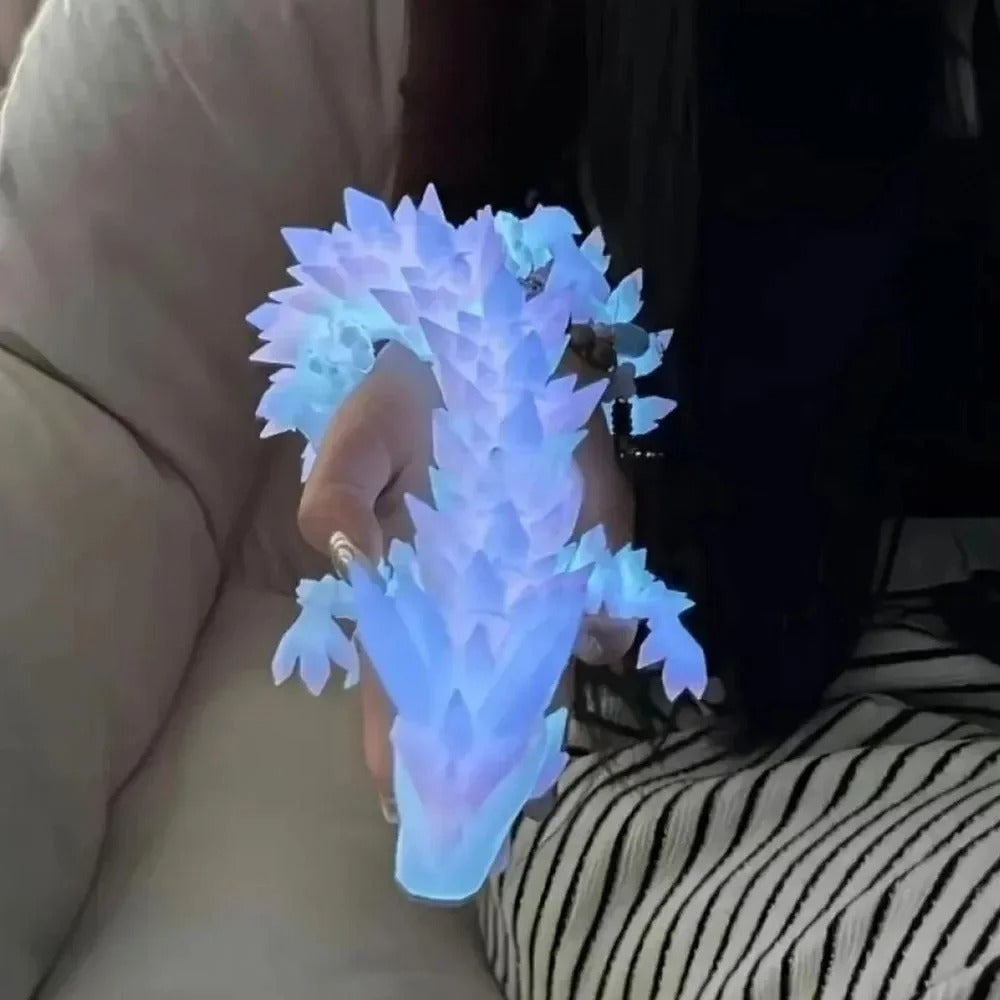 3D Printed Dragon Ornament 22/30/45cm Artificial Simulated Dragon For home Decor
