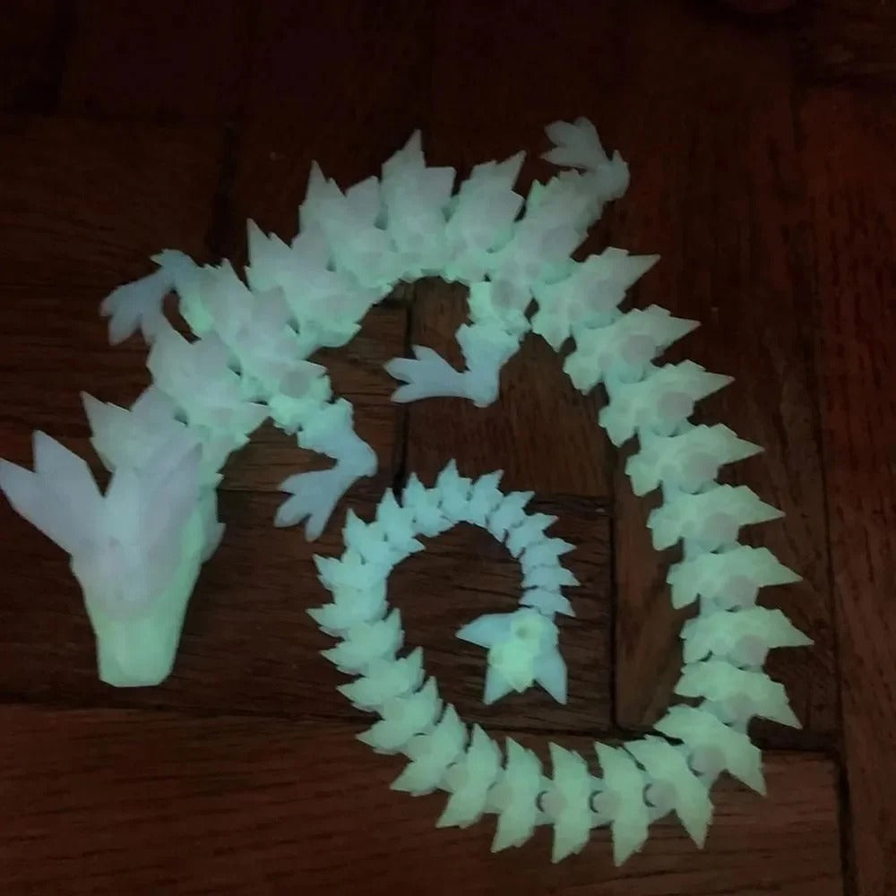 3D Printed Dragon Ornament 22/30/45cm Artificial Simulated Dragon For home Decor