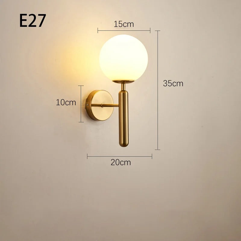 Modern Wall Mounted Lamp Simple For Living Room & Bedroom Home Decor