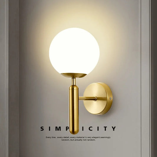 Modern  Wall Mounted Lamp Simple For Living Room & Bedroom Home Decor