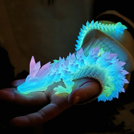 3D Printed Dragon Ornament 22/30/45cm Artificial Simulated Dragon For home Decor